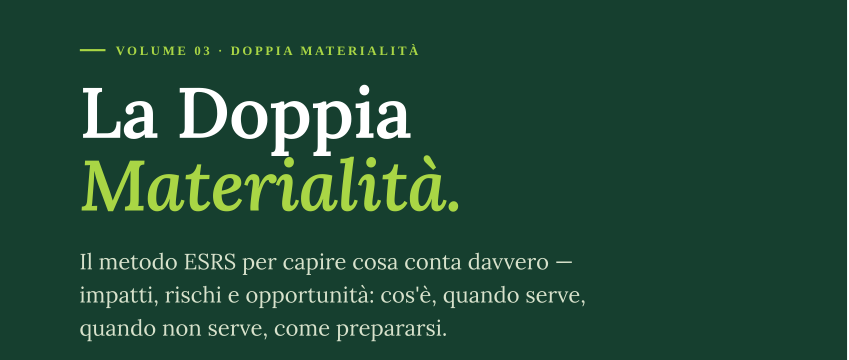 Copertina Guida Doppia Materialità